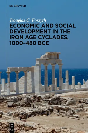 Economic and Social Development in the Iron Age Cyclades, 1000β480 BCE