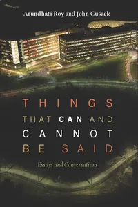 Things that Can and Cannot Be Said_cover