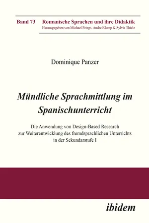 Mundliche Sprachmittlung im Spanischunterricht