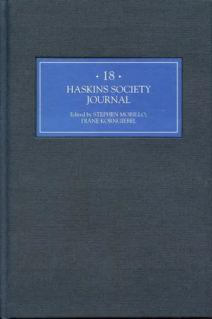 Haskins Society Journal 18