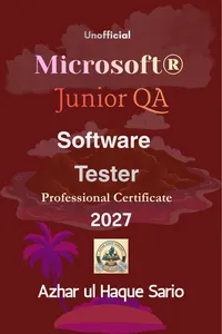 Unofficial Microsoft® Junior QA Software Tester_cover