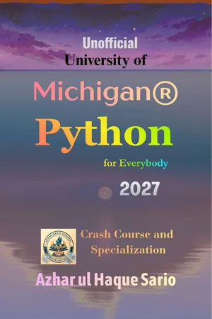 Unofficial University of Michigan® Python for Everybody 2027