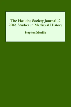 Haskins Society Journal 12