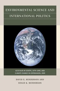 Environmental Science and International Politics_cover