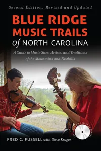 Blue Ridge Music Trails of North Carolina_cover