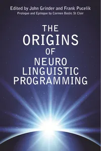 The Origins Of Neuro Linguistic Programming_cover