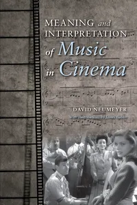 Meaning and Interpretation of Music in Cinema_cover