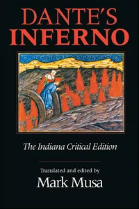 Dante's Inferno, The Indiana Critical Edition_cover