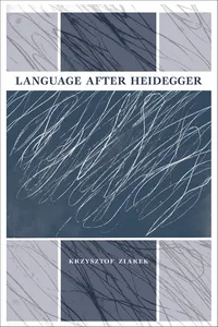 Language after Heidegger_cover