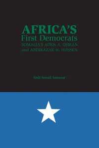 Africa's First Democrats_cover