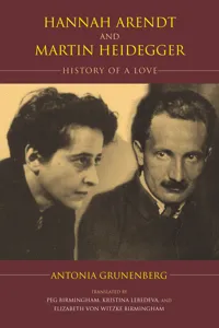 Hannah Arendt and Martin Heidegger_cover