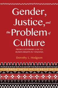 Gender, Justice, and the Problem of Culture_cover