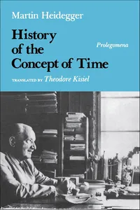 History of the Concept of Time_cover