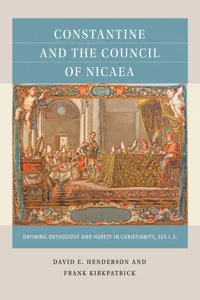Constantine and the Council of Nicaea_cover