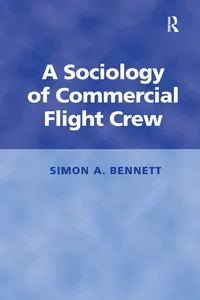 A Sociology of Commercial Flight Crew_cover