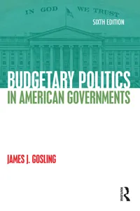 Budgetary Politics in American Governments_cover