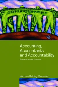 Accounting, Accountants and Accountability_cover