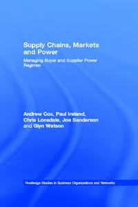 Supply Chains, Markets and Power_cover