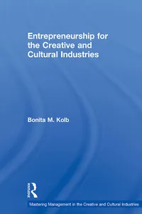 Entrepreneurship for the Creative and Cultural Industries_cover