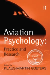 Aviation Psychology: Practice and Research_cover