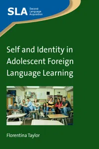 Self and Identity in Adolescent Foreign Language Learning_cover