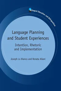 Language Planning and Student Experiences_cover
