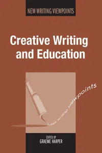 Creative Writing and Education_cover