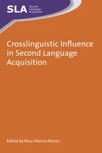 Crosslinguistic Influence in Second Language Acquisition_cover