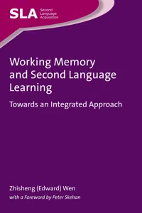 Working Memory and Second Language Learning_cover