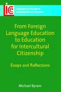 From Foreign Language Education to Education for Intercultural Citizenship_cover