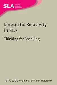 Linguistic Relativity in SLA_cover