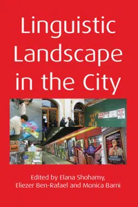 Linguistic Landscape in the City_cover