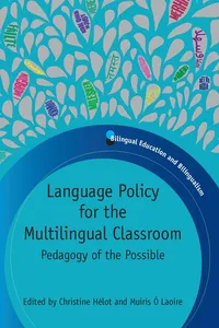 Language Policy for the Multilingual Classroom_cover