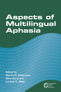 Aspects of Multilingual Aphasia_cover