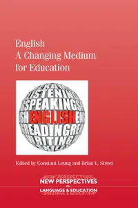 English - A Changing Medium for Education_cover