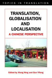 Translation, Globalisation and Localisation_cover