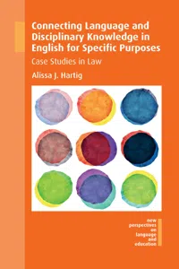 Connecting Language and Disciplinary Knowledge in English for Specific Purposes_cover