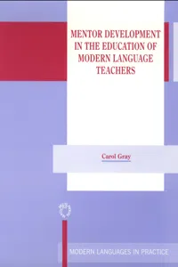 Mentor Development in the Education of Modern Language Teachers_cover