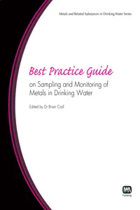 Best Practice Guide on Sampling and Monitoring of Metals in Drinking Water_cover