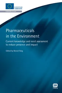 Pharmaceuticals in the Environment_cover