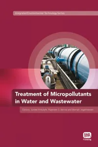 Treatment of Micropollutants in Water and Wastewater_cover