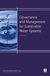 Governance and Management for Sustainable Water Systems_cover