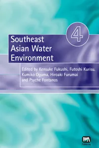 Southeast Asian Water Environment 4_cover