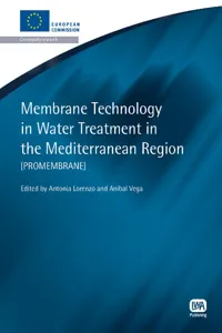 Membrane Technology in Water Treatment in the Mediterranean Region_cover