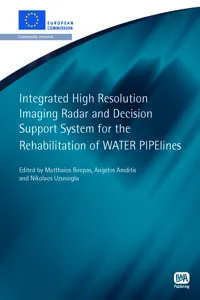 Integrated High Resolution Imaging Radar and Decision Support System for the Rehabilitation of WATER PIPElines_cover