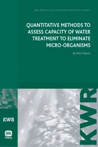 Quantitative Methods to Assess Capacity of Water Treatment to Eliminate Micro-Organisms_cover