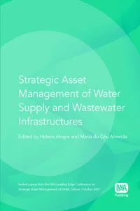 Strategic Asset Management of Water Supply and Wastewater Infrastructures_cover