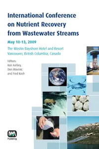 International Conference on Nutrient Recovery From Wastewater Streams Vancouver, 2009_cover