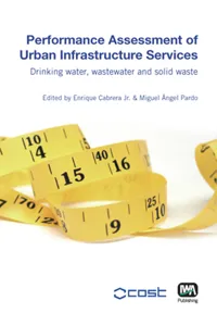 Performance Assessment of Urban Infrastructure Services_cover