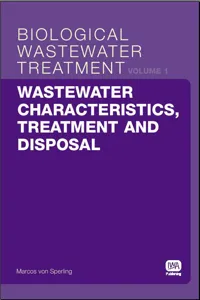 Wastewater Characteristics, Treatment and Disposal_cover